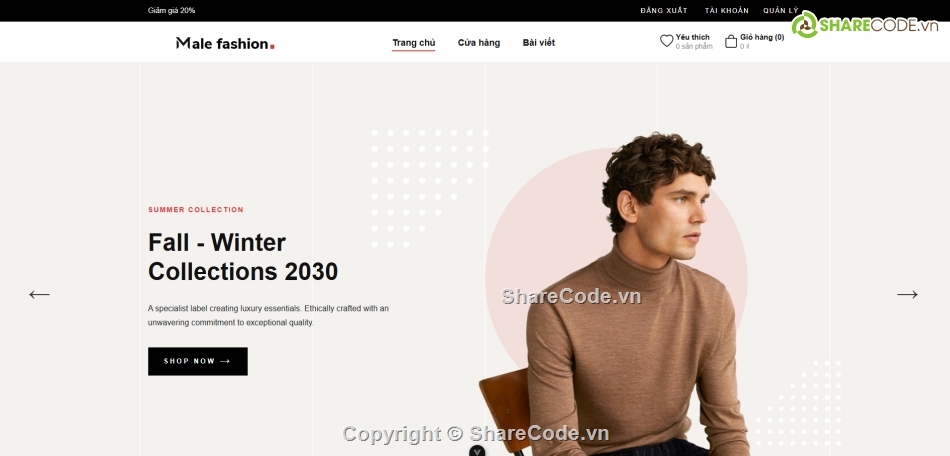 Code web,Website bán hàng,Laravel,Vue3,Code web bán hàng